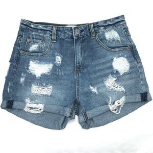 🌸 Blank Paige High Rise Distressed Jean Shorts